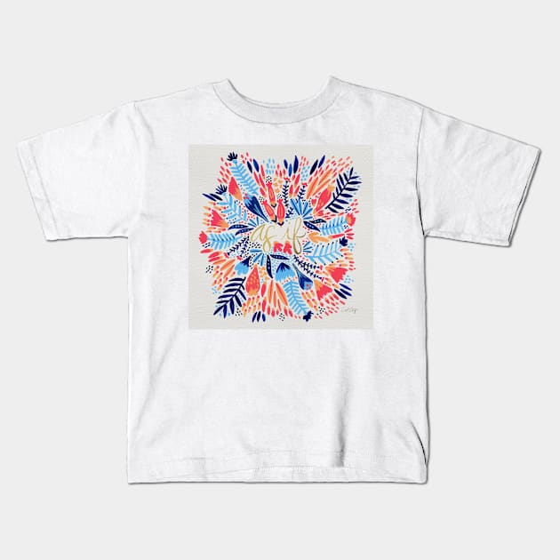 As If - multi white Kids T-Shirt by CatCoq